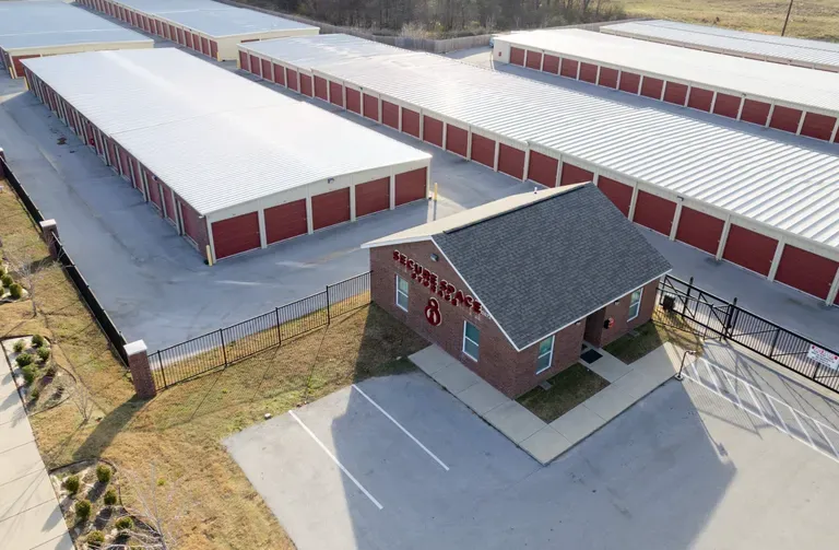 Aerial view of Secure Space Storage