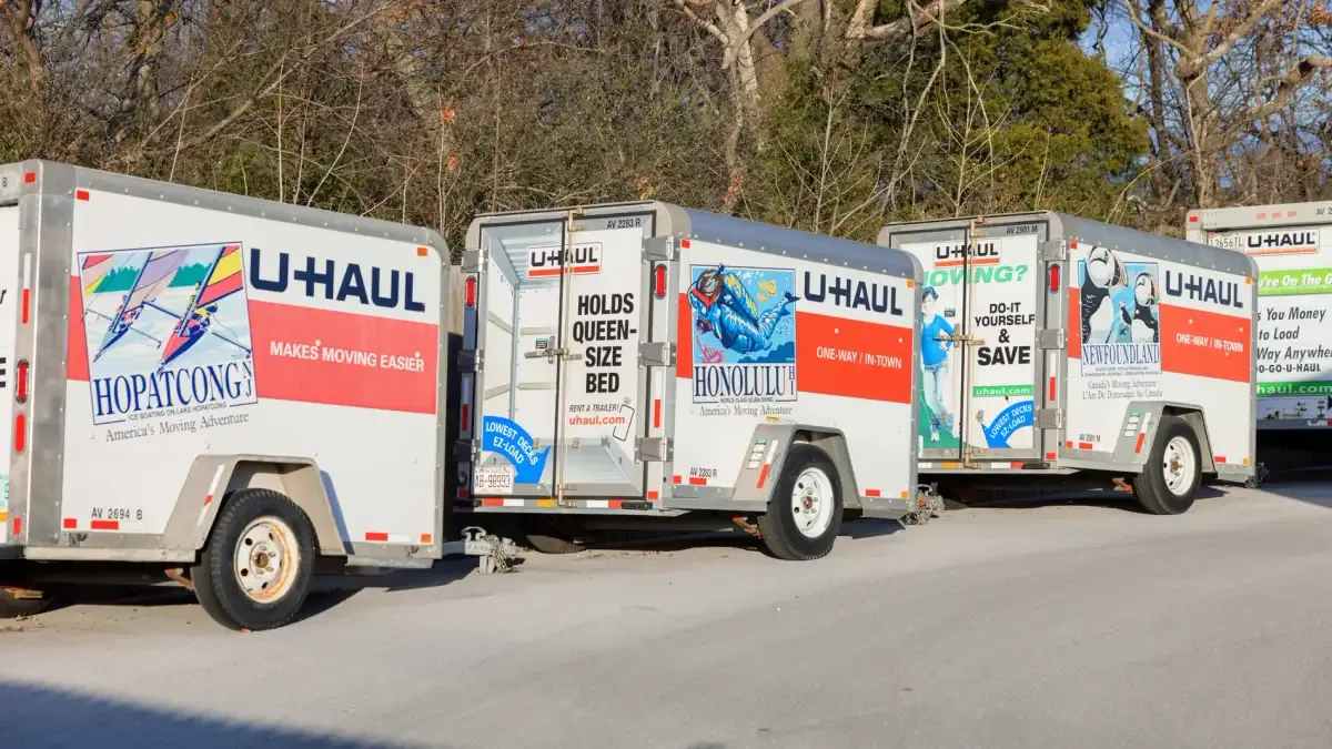 UHaul trailers